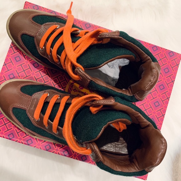 Tory Burch High Top Sneaker - Picture 6 of 6